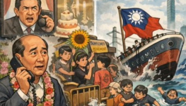 誰想到是這個原因：馬英九的道德與國民黨的窮途